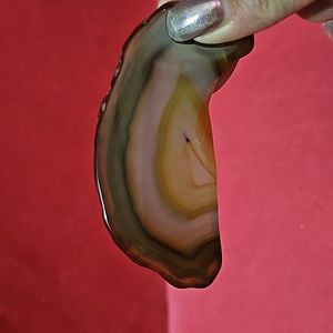 Agate slice stone